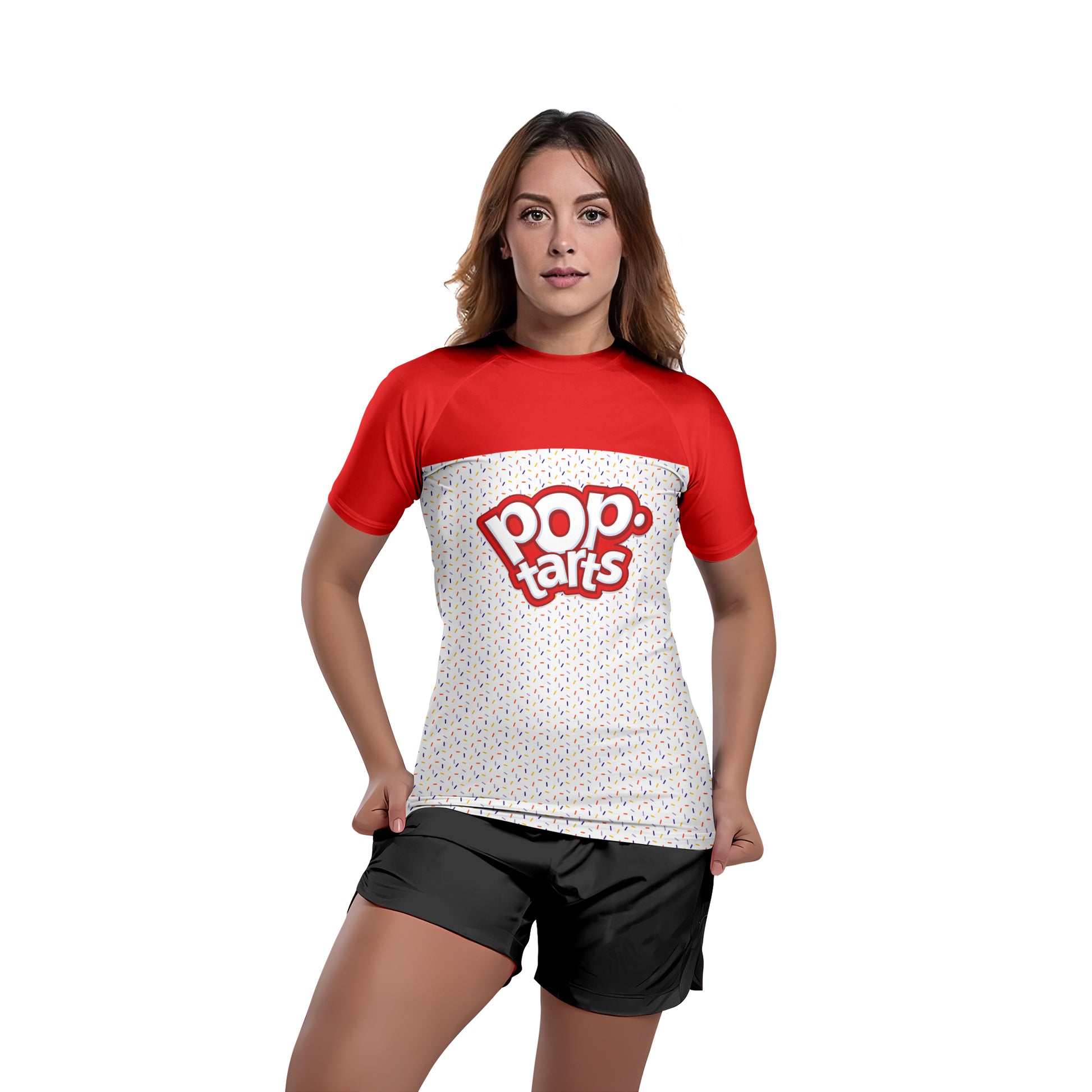 Pop Tarts Red Rash Guard