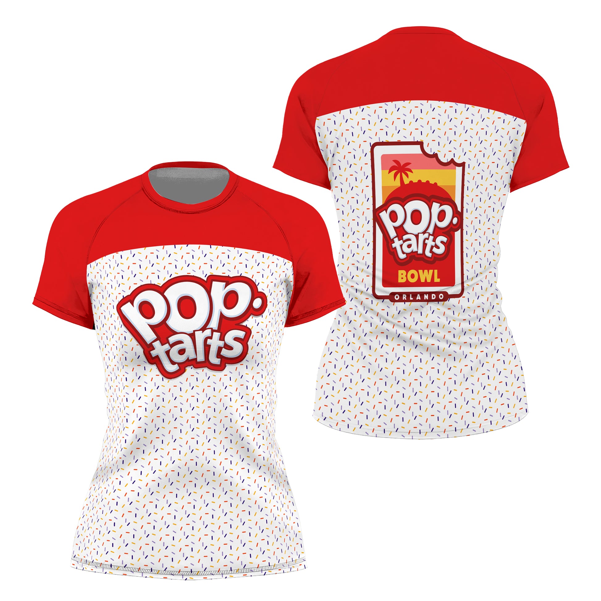 Pop Tarts Red Rash Guard