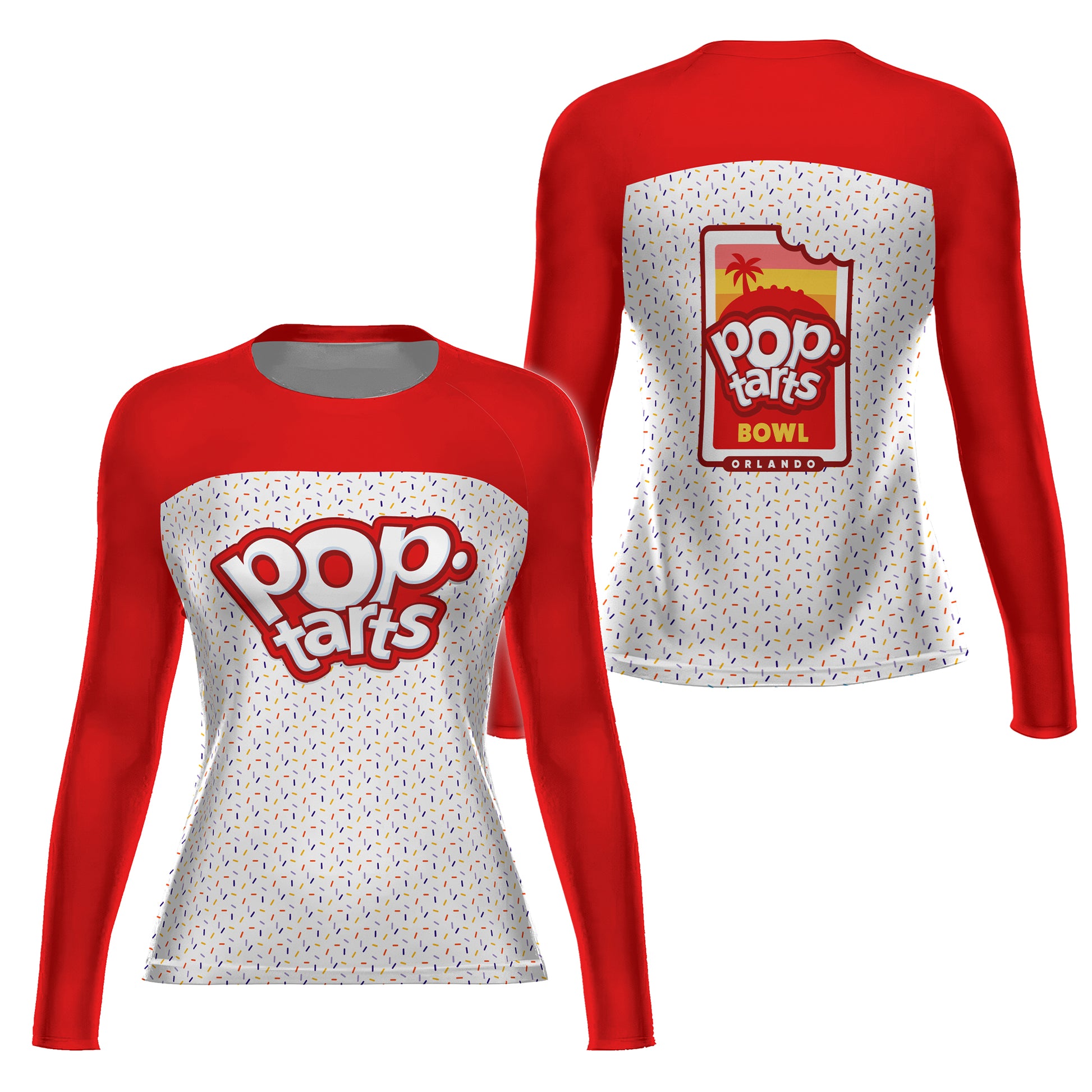 Pop Tarts Red Rash Guard