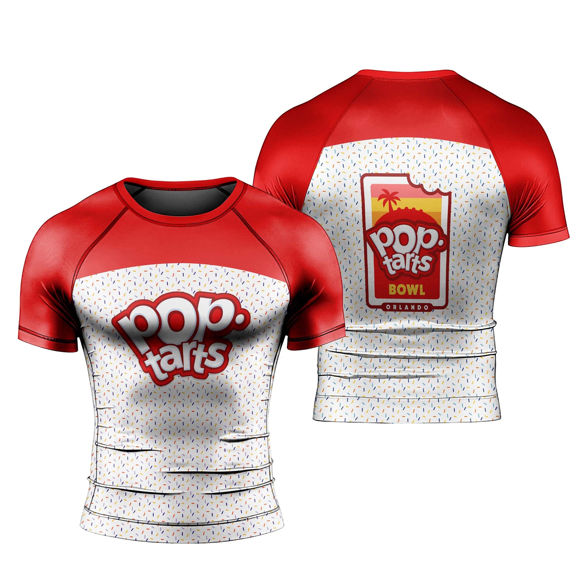 Pop Tarts Red Rash Guard