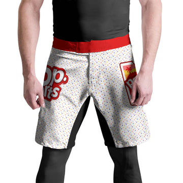 Pop Tarts Red Fight Shorts