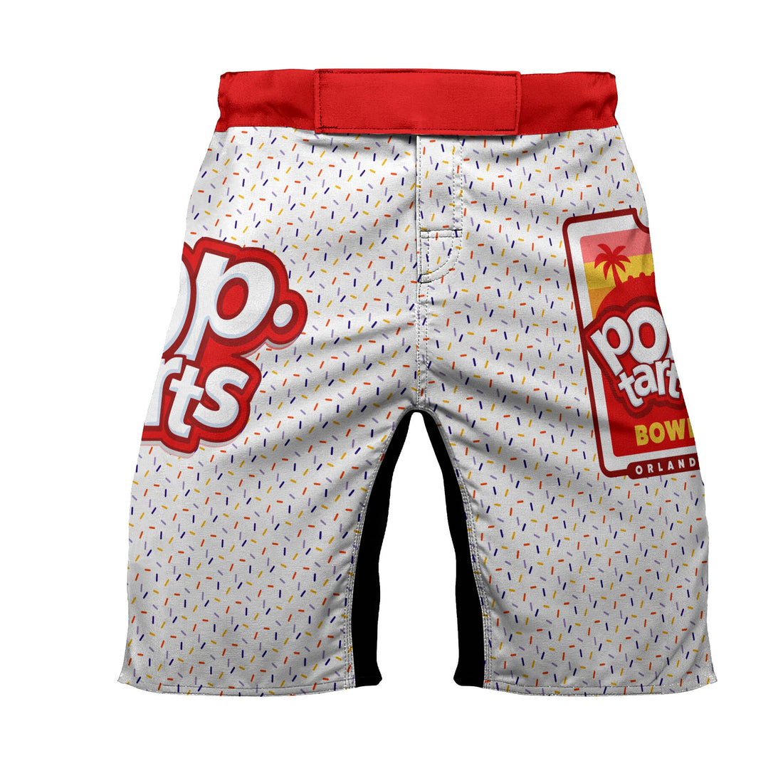 Pop Tarts Red Fight Shorts