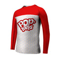 Pop Tarts Red Kids Rash Guard