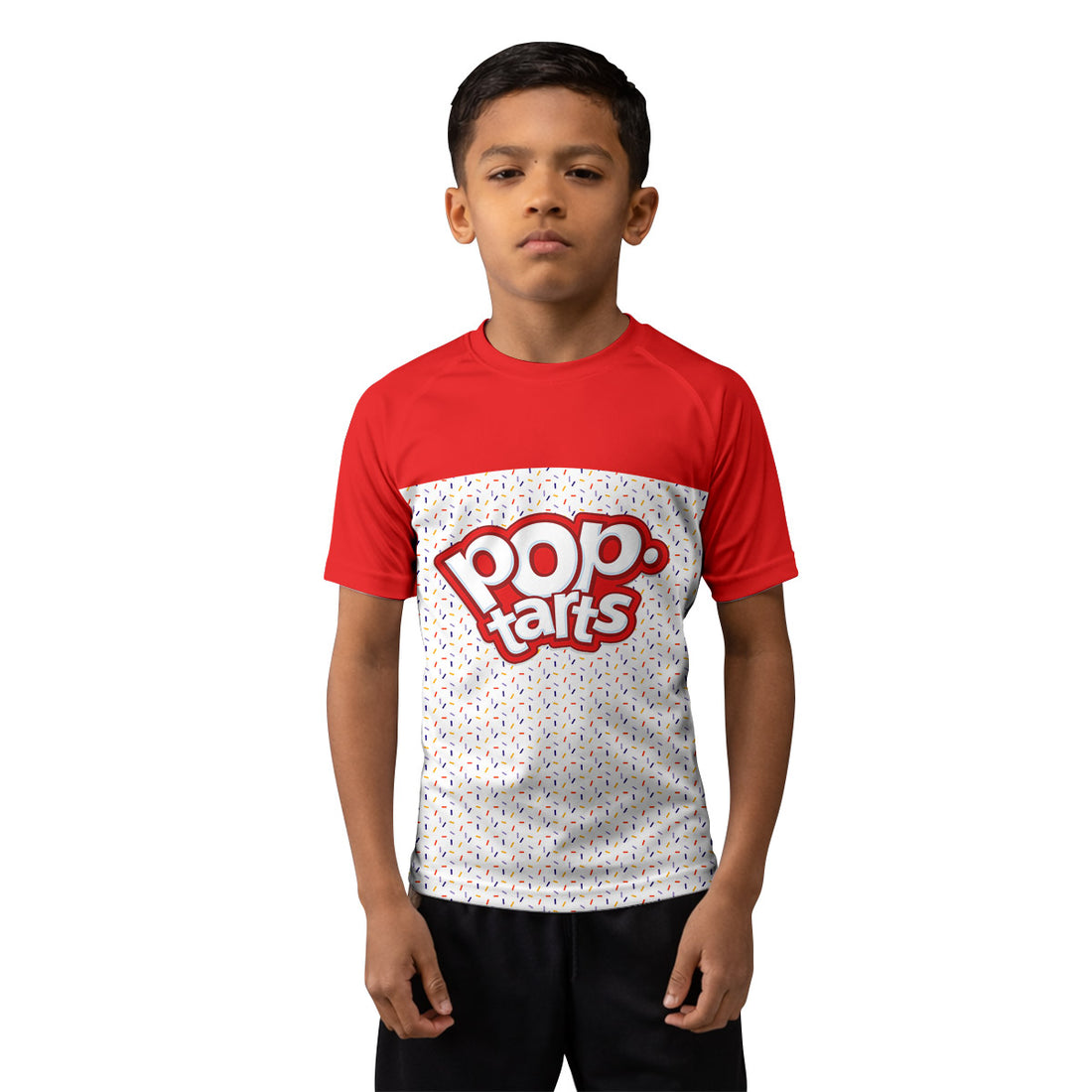 Pop Tarts Red Kids Rash Guard