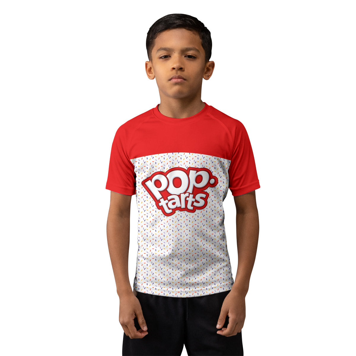 Pop Tarts Red Kids Rash Guard