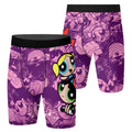 Powerpuff Girl Trio Violet Compression Shorts