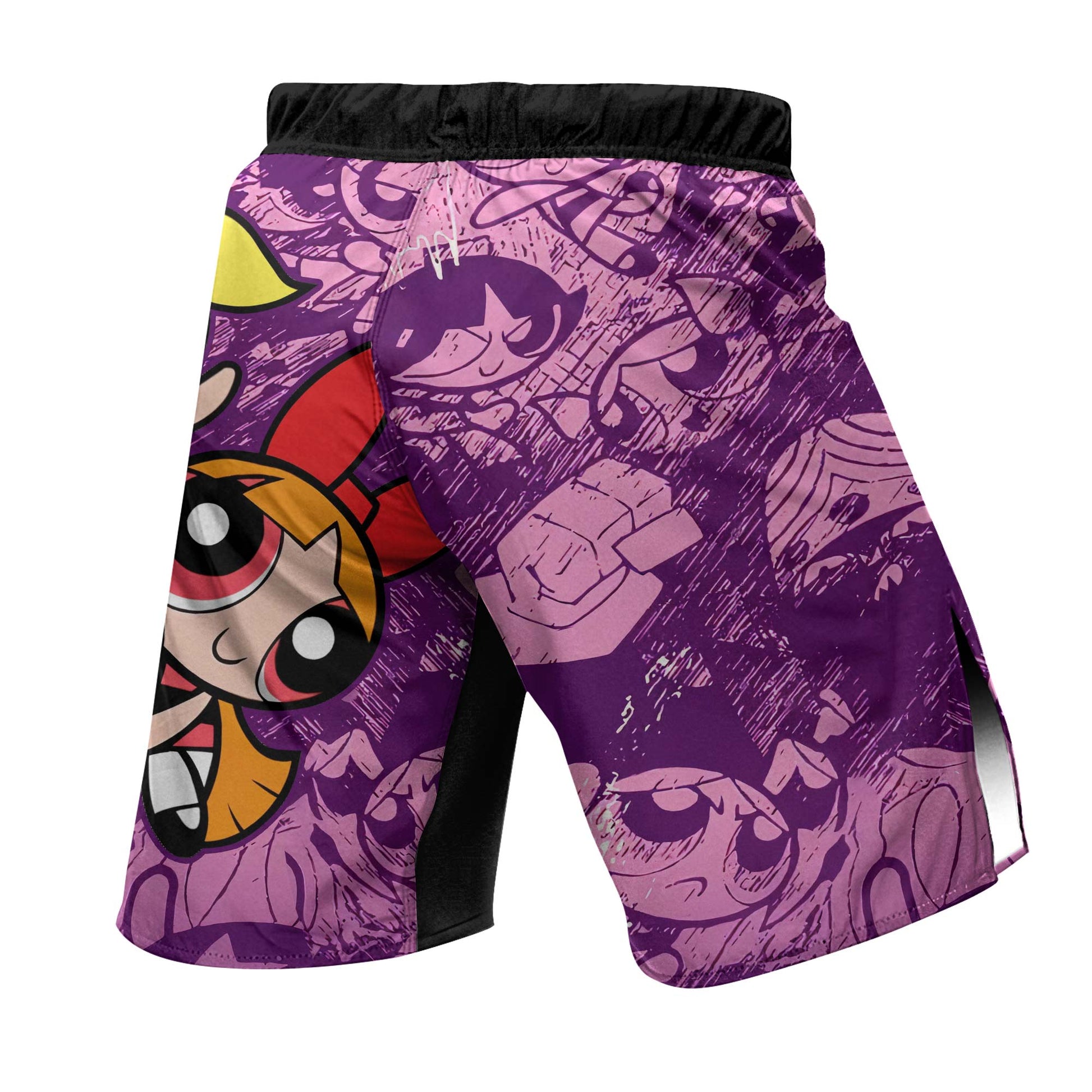Powerpuff Girl Trio Violet Fight Shorts