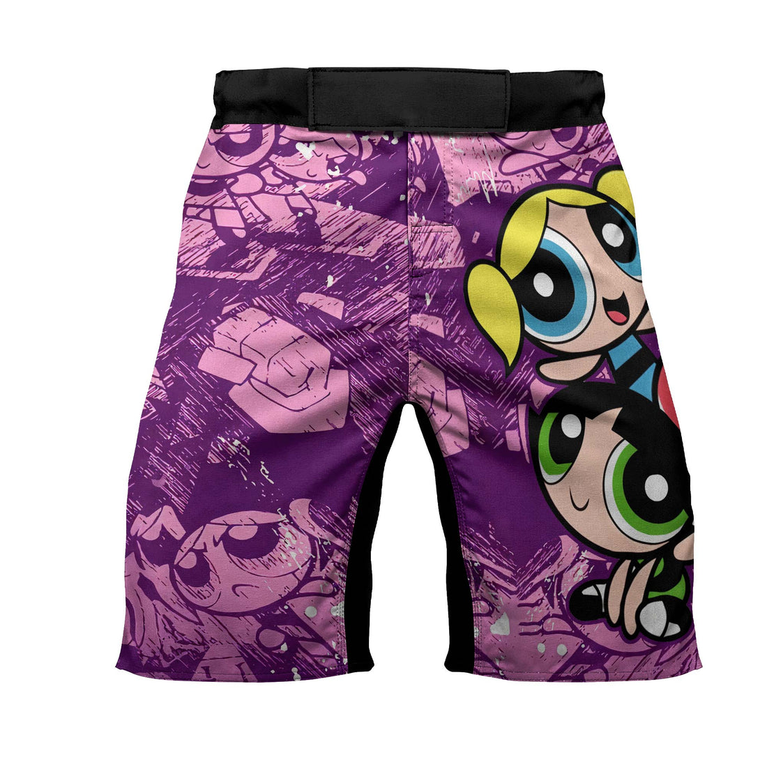 Powerpuff Girl Trio Violet Fight Shorts