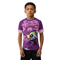 Powerpuff Girl Trio Violet Kids Rash Guard