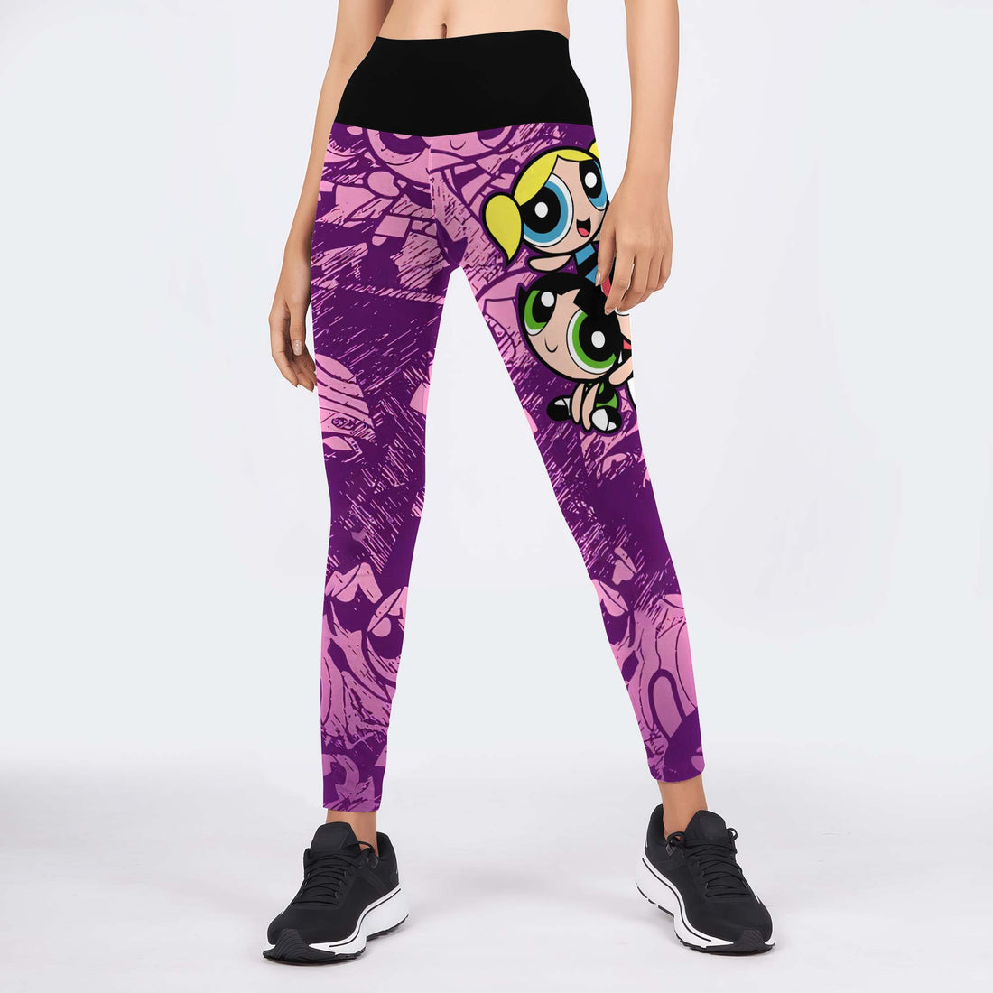 Powerpuff Girl Trio Violet Leggings