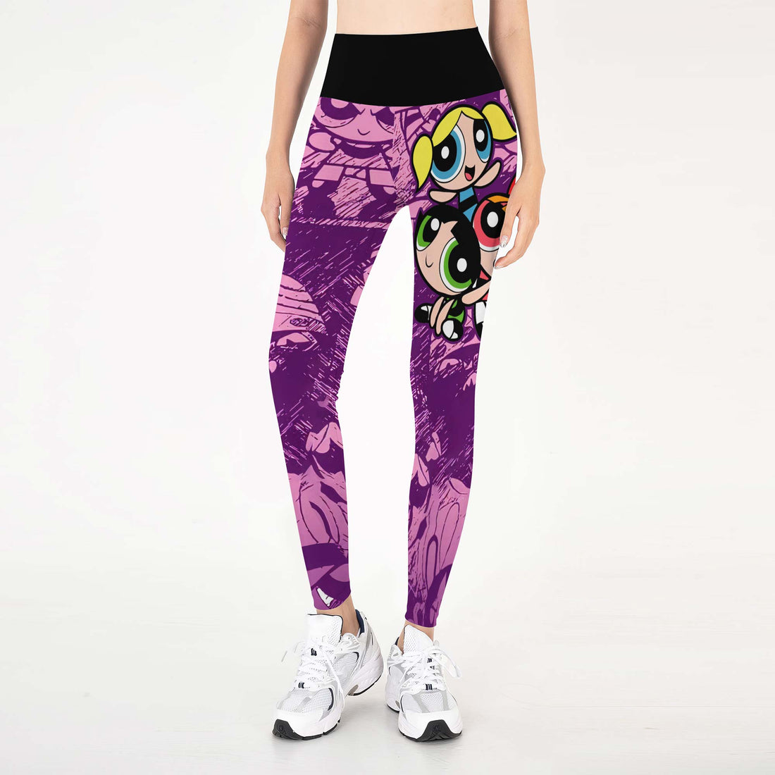 Powerpuff Girl Trio Violet Leggings