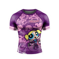 Powerpuff Girl Trio Violet Rash Guard