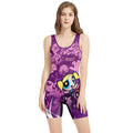 Powerpuff Girl Trio Violet Wrestling Singlet