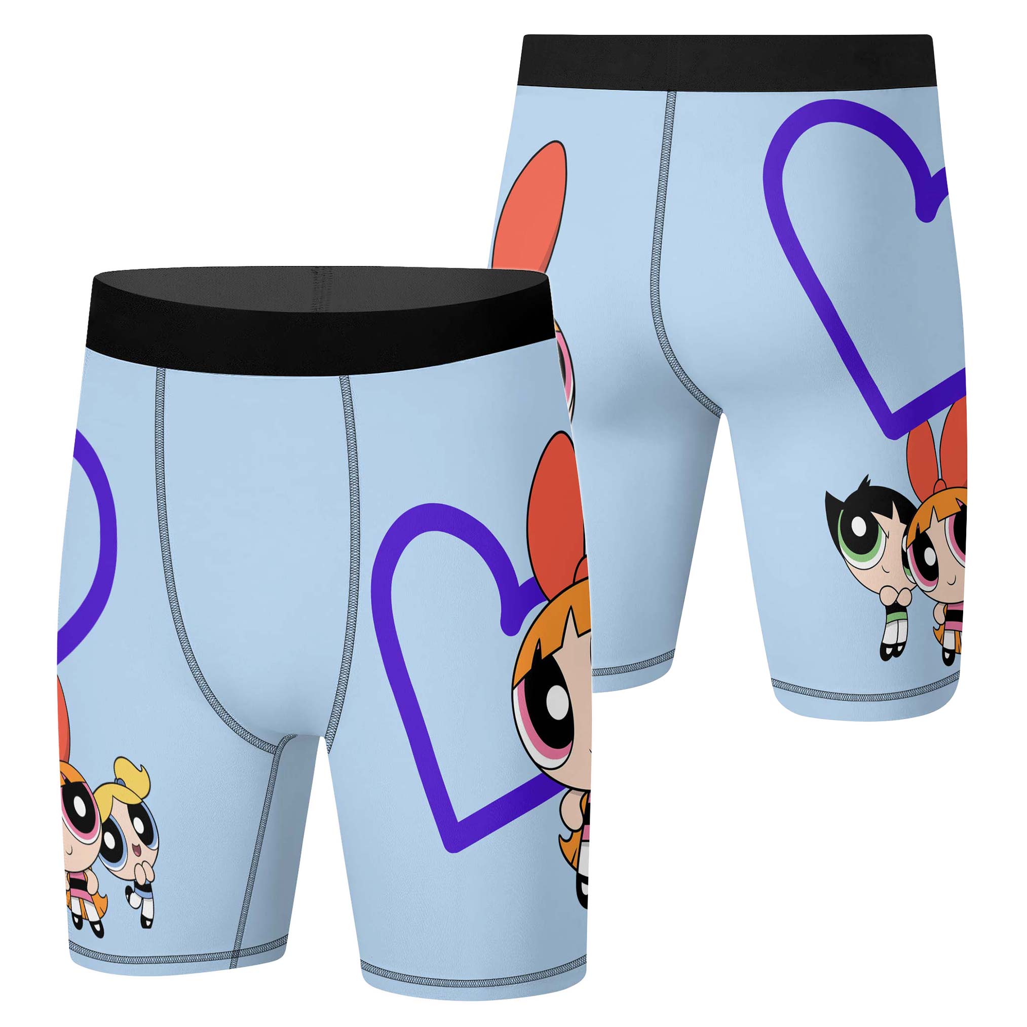 Powerpuff Girls Heart Compression Shorts