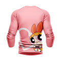 Powerpuff Girls Heart Long Sleeve Rash Guard