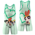 Powerpuff Girls Heart Wrestling Singlet