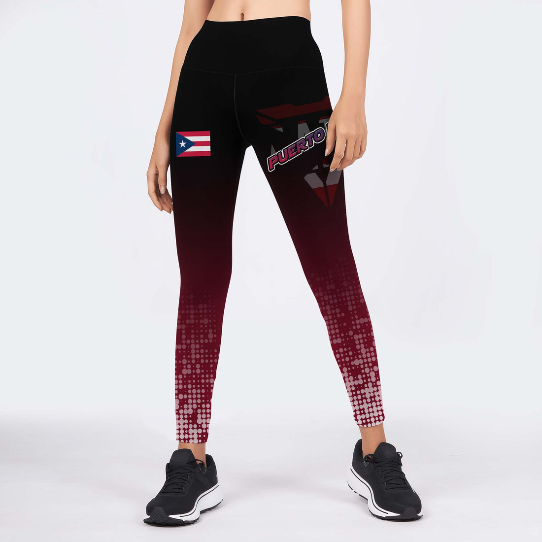 Puerto Rico Halftone Leggings