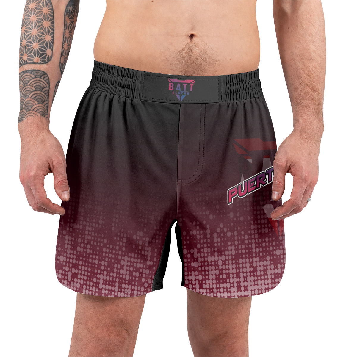 Puerto Rico Halftone Grappling Shorts