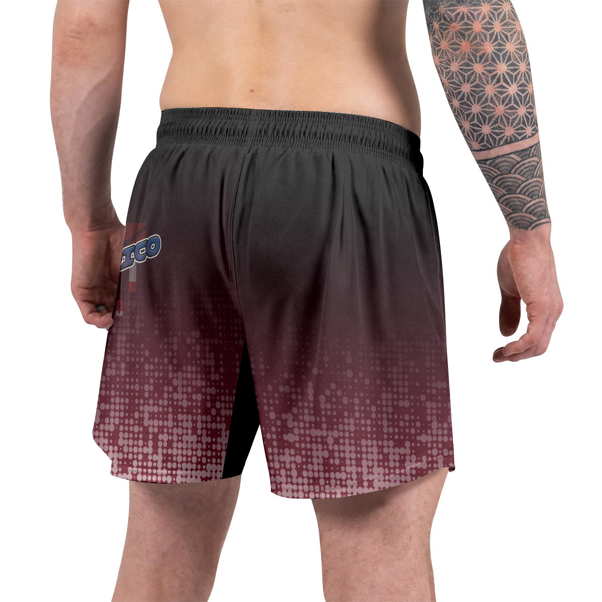Puerto Rico Halftone Grappling Shorts