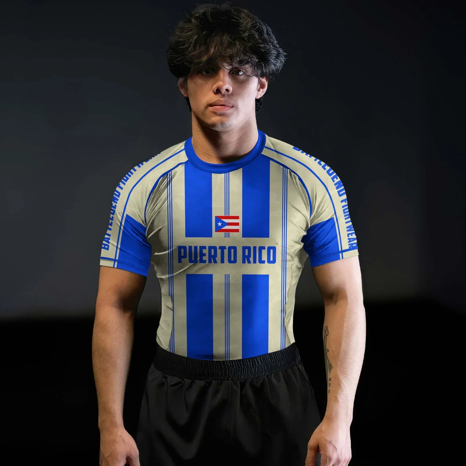 Puerto Rico Heritage Force Rash Guard