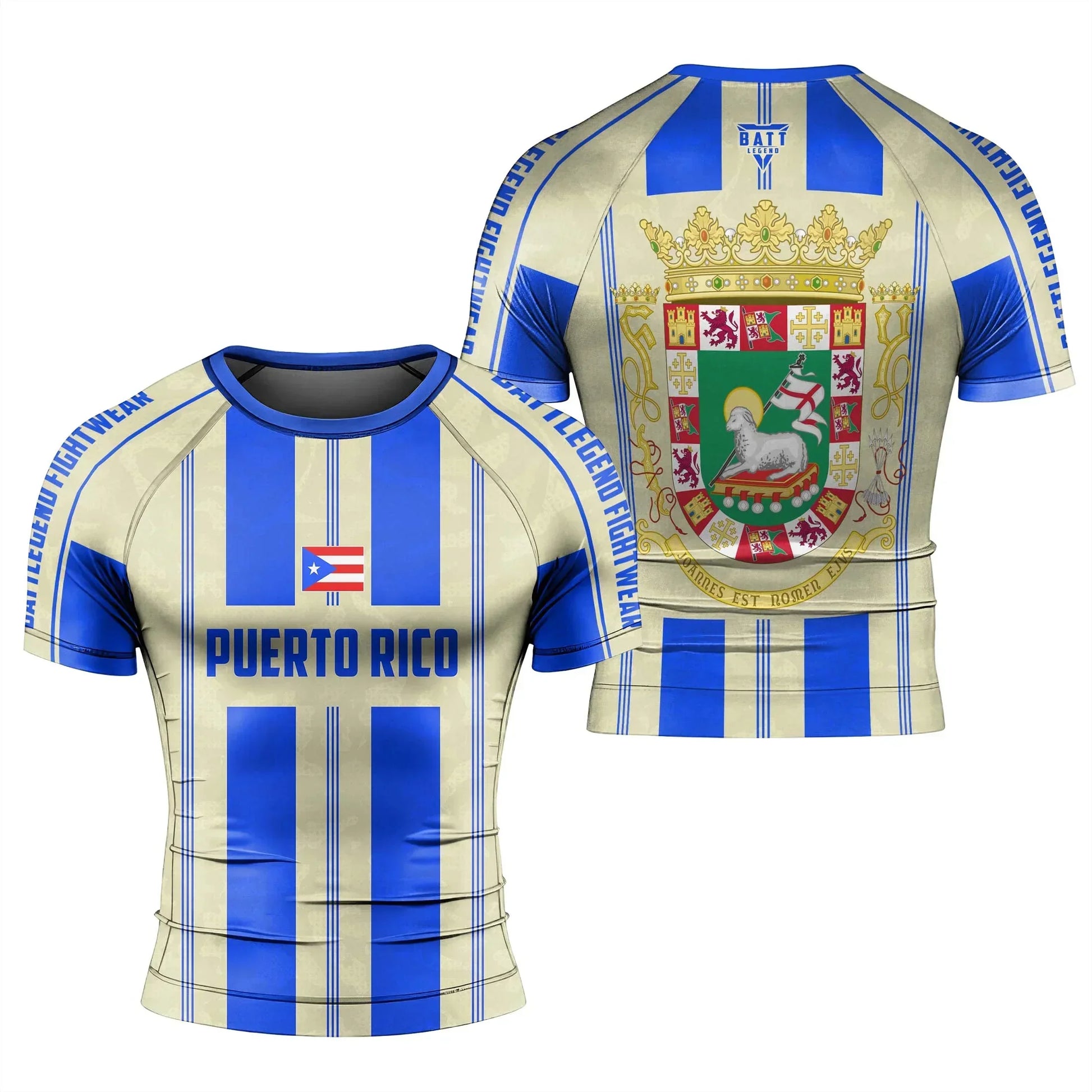 Puerto Rico Heritage Force Rash Guard