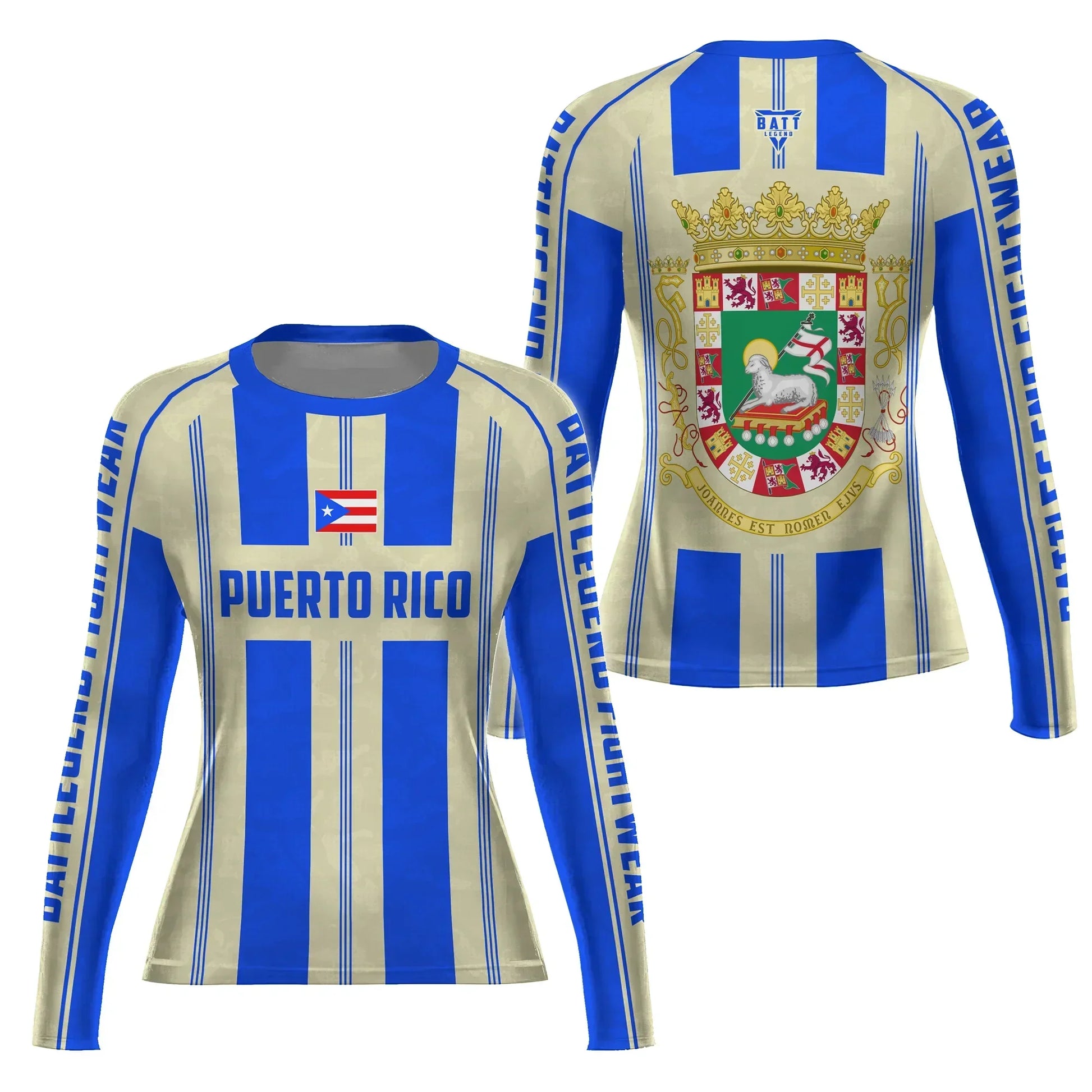 Puerto Rico Heritage Force Rash Guard