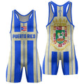 Puerto Rico Heritage Force Wrestling Singlet