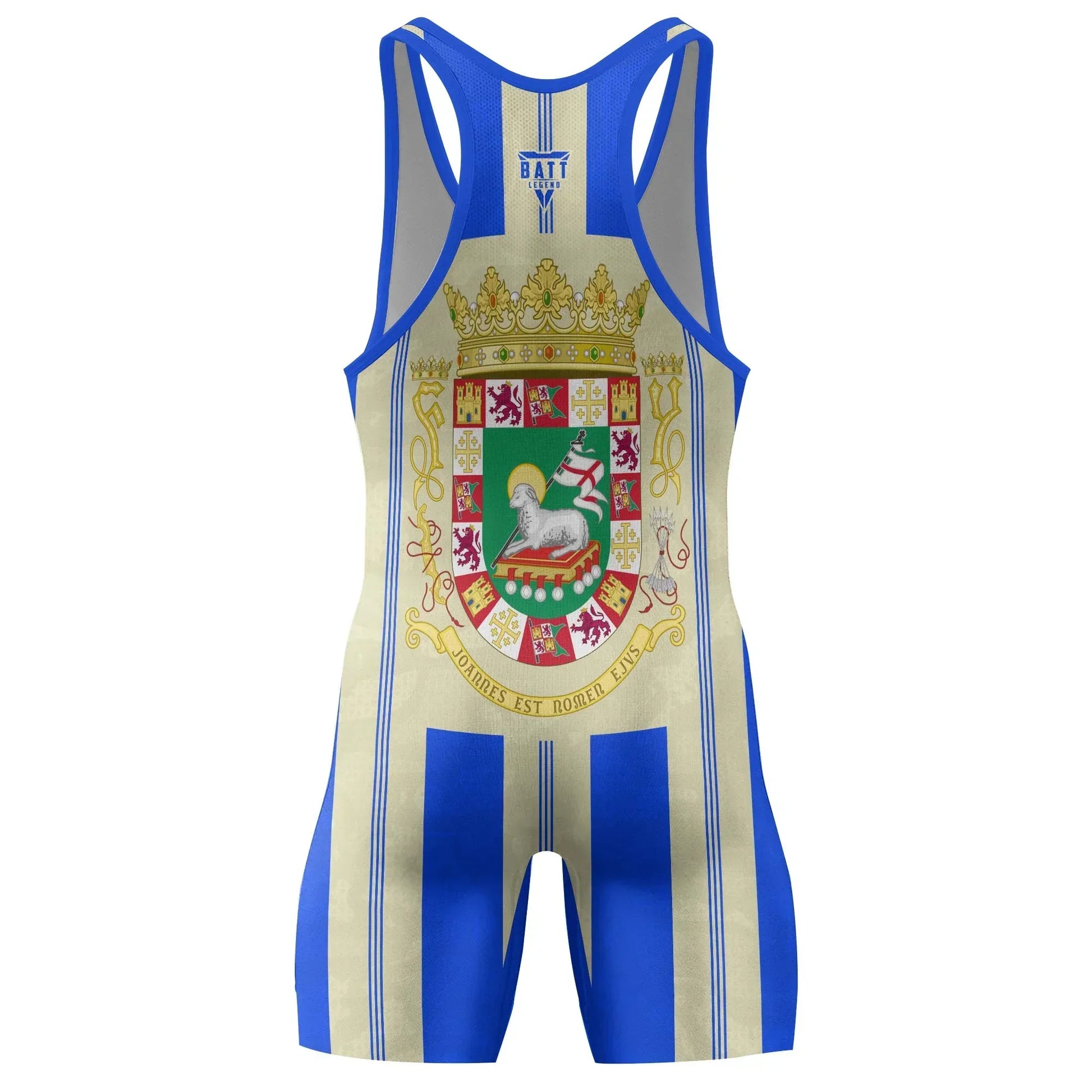 Puerto Rico Heritage Force Wrestling Singlet