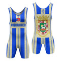 Puerto Rico Heritage Force Wrestling Singlet