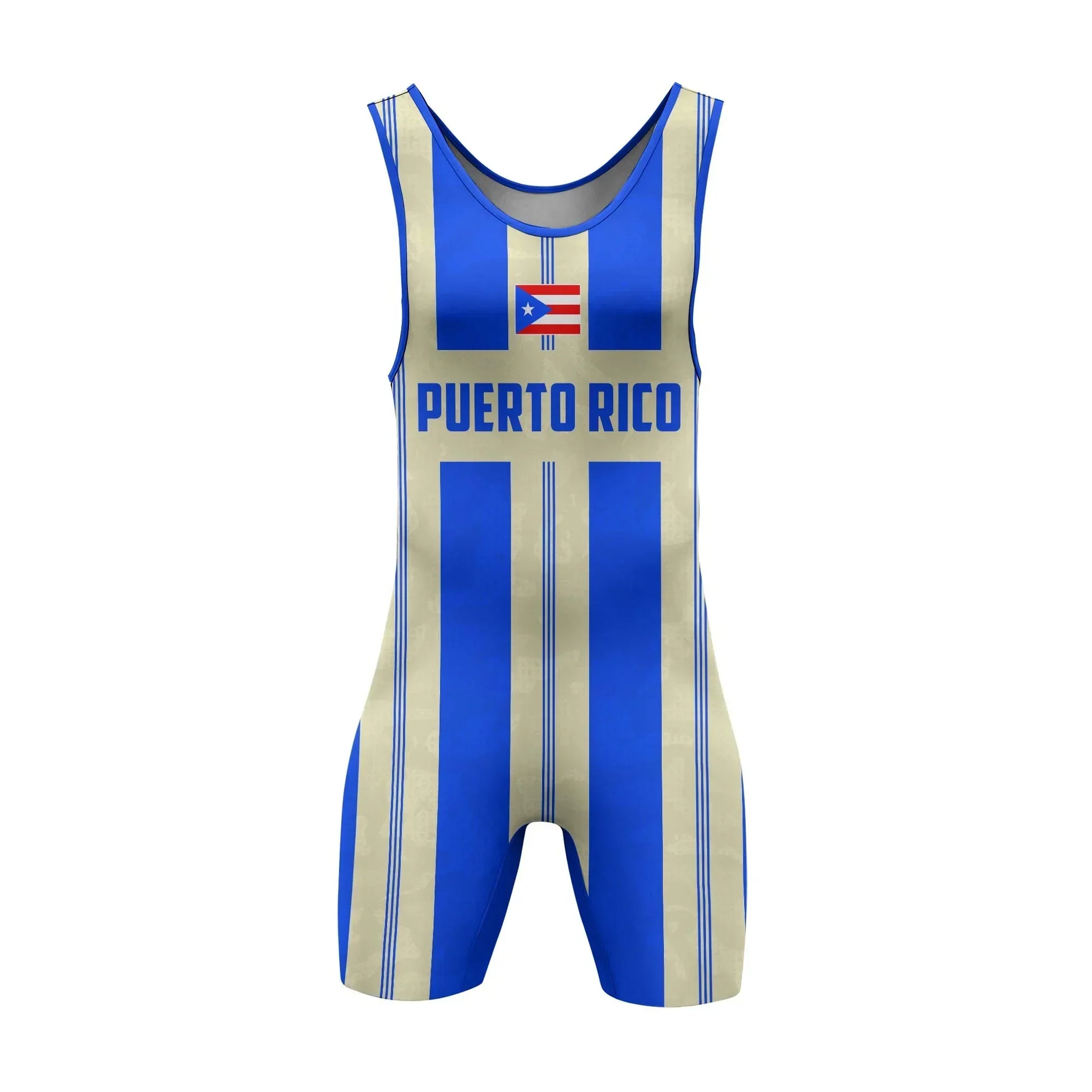 Puerto Rico Heritage Force Wrestling Singlet