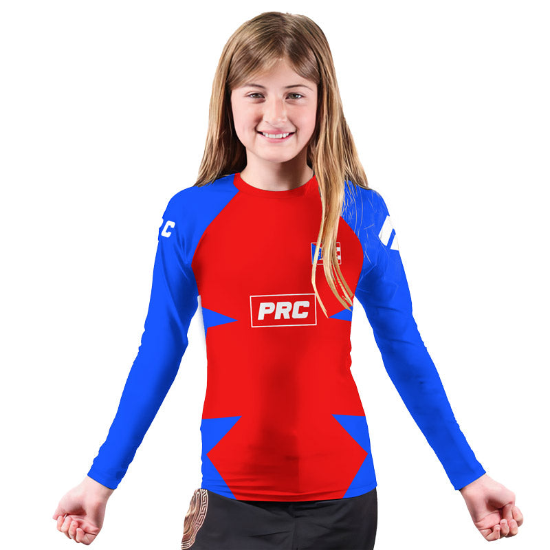 Puerto Rico Kids Rash Guard