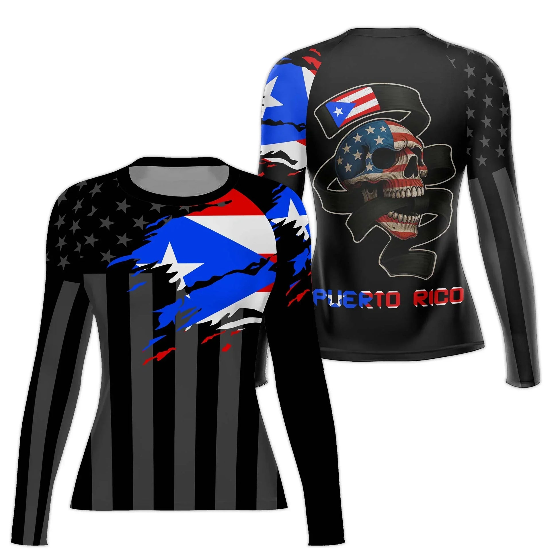 Puerto Rico Phantom Division Rash Guard