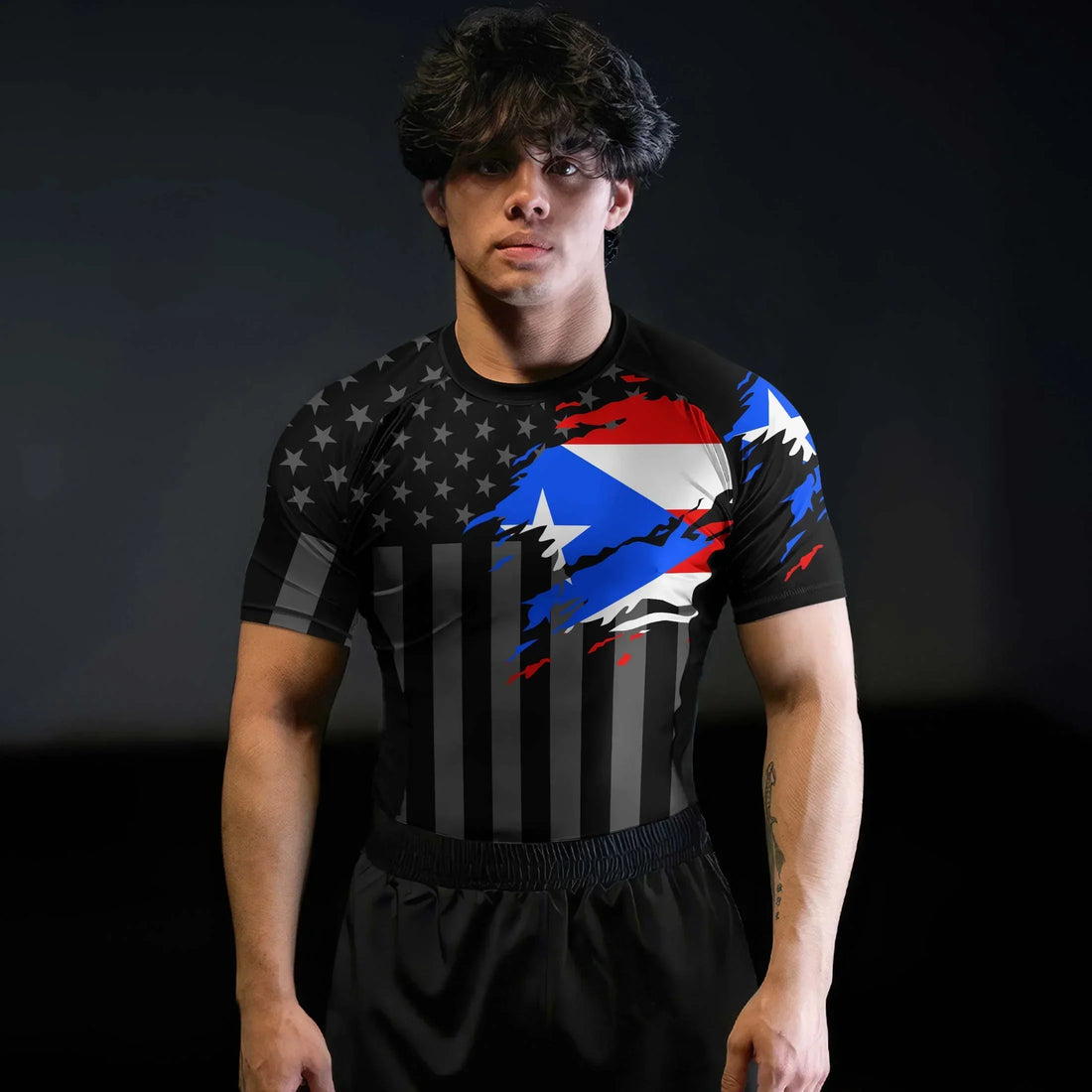Puerto Rico Phantom Division Rash Guard