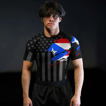 Puerto Rico Phantom Division Rash Guard
