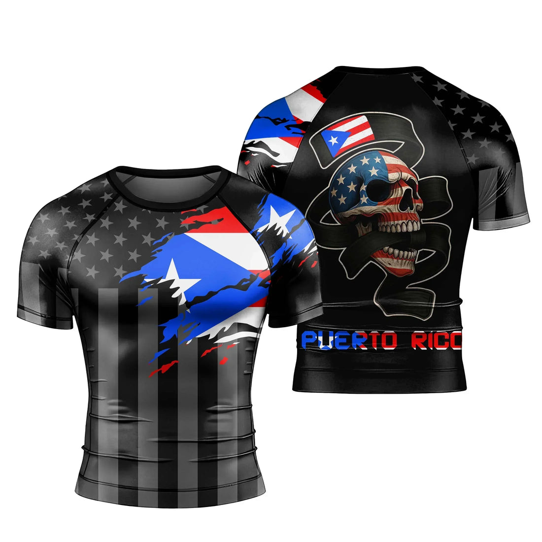 Puerto Rico Phantom Division Rash Guard