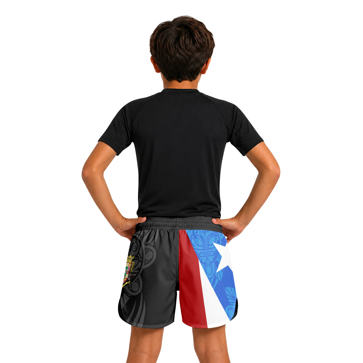 Puerto Rico Resilience Kids Grappling Shorts