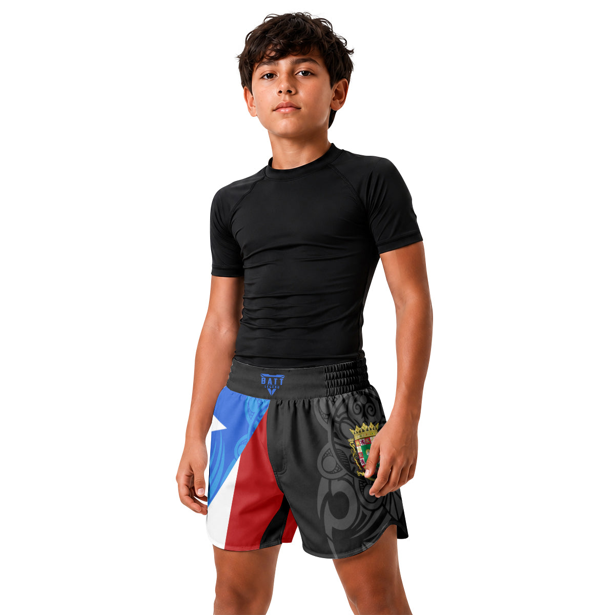 Puerto Rico Resilience Kids Grappling Shorts