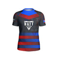 Puerto Rico Skull Fighter Kids Rash Guard