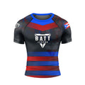 Puerto Rico Skull Fighter Rash Guard