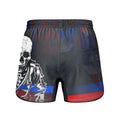 Puerto Rico Skull Fighter Grappling Shorts