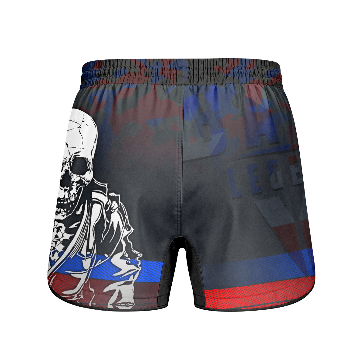 Puerto Rico Skull Fighter Grappling Shorts
