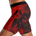 Red Ghostface Compression Shorts