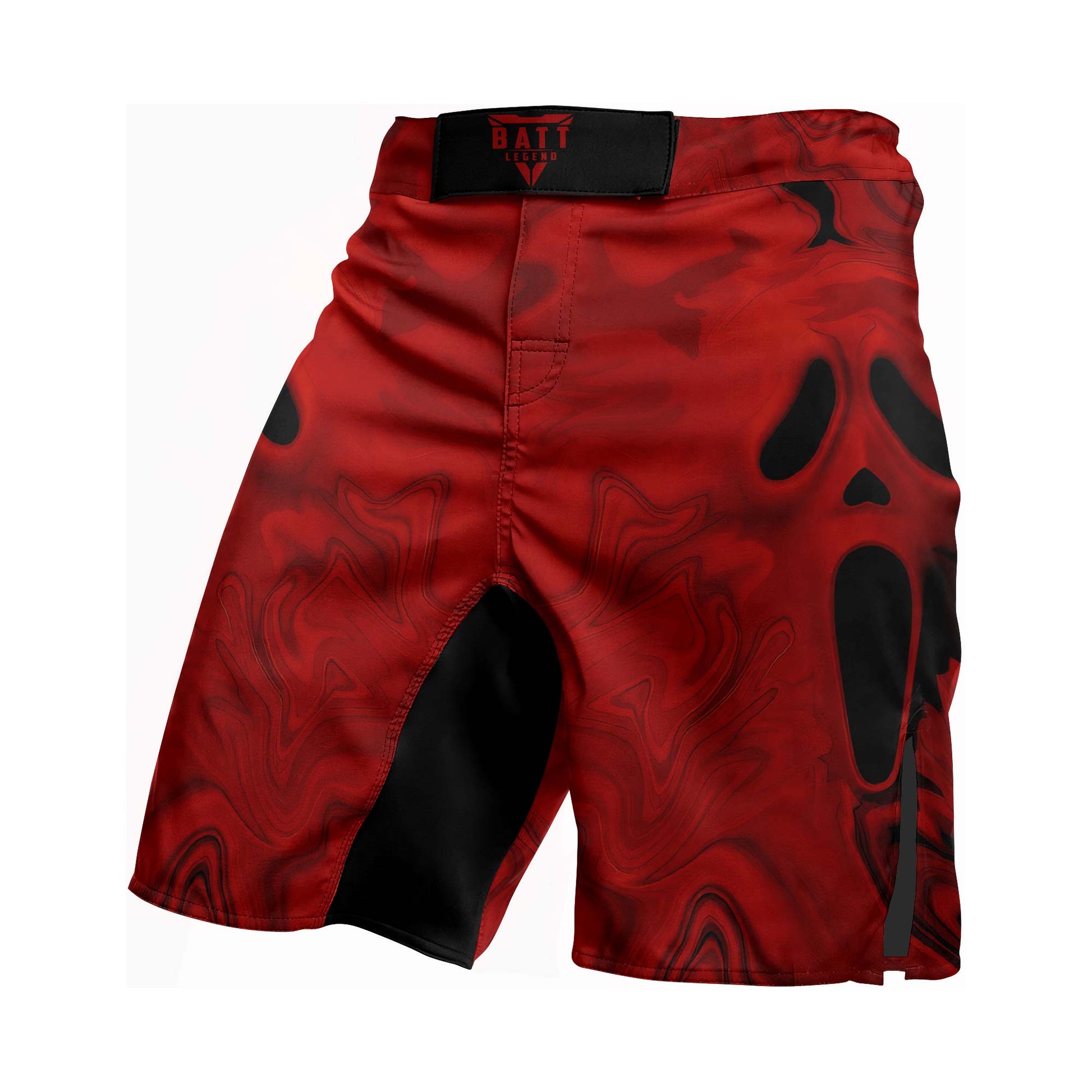 Red Ghostface Fight Shorts