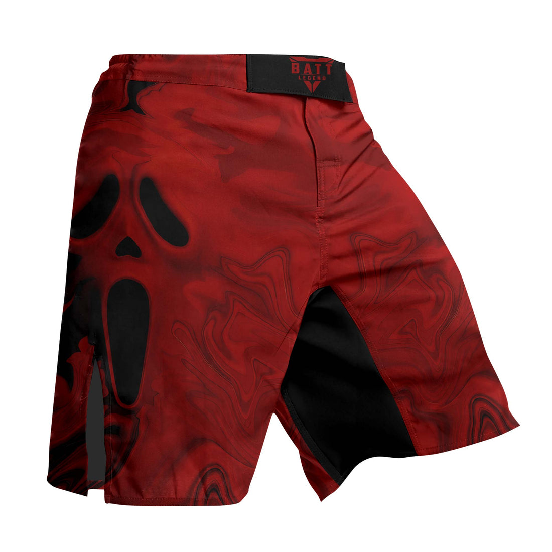 Red Ghostface Fight Shorts