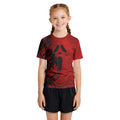 Red Ghostface Kids Rash Guard