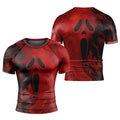 Red Ghostface Rash Guard