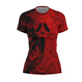 Red Ghostface Rash Guard