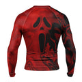 Red Ghostface Rash Guard