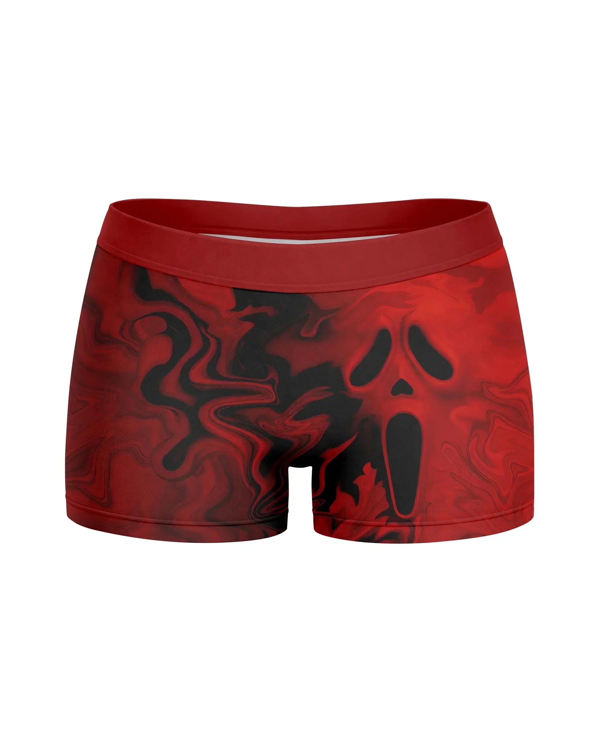 Red Ghostface Women's Workout Set