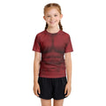 Red Hulk Cosplay Kids Rash Guard
